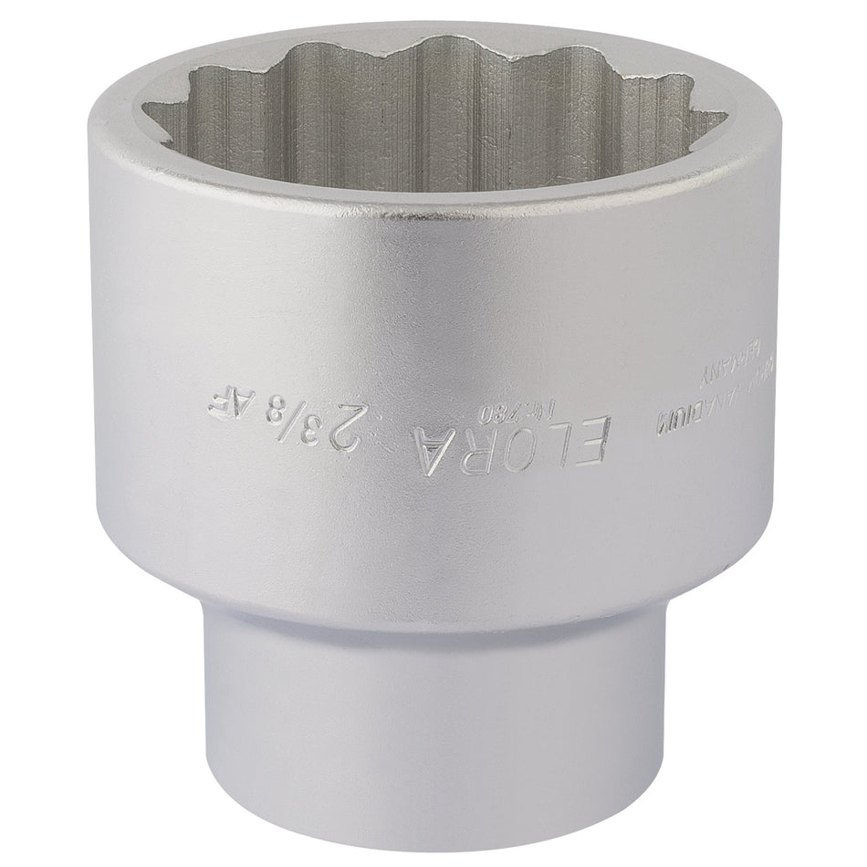 Draper 67377 Elora Bi-Hexagon Socket, 1" Sq. Dr., 2.3/8"