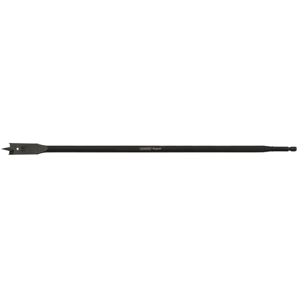 Draper 67438 Extra Long Flat Wood Bit, 405mm, 16mm