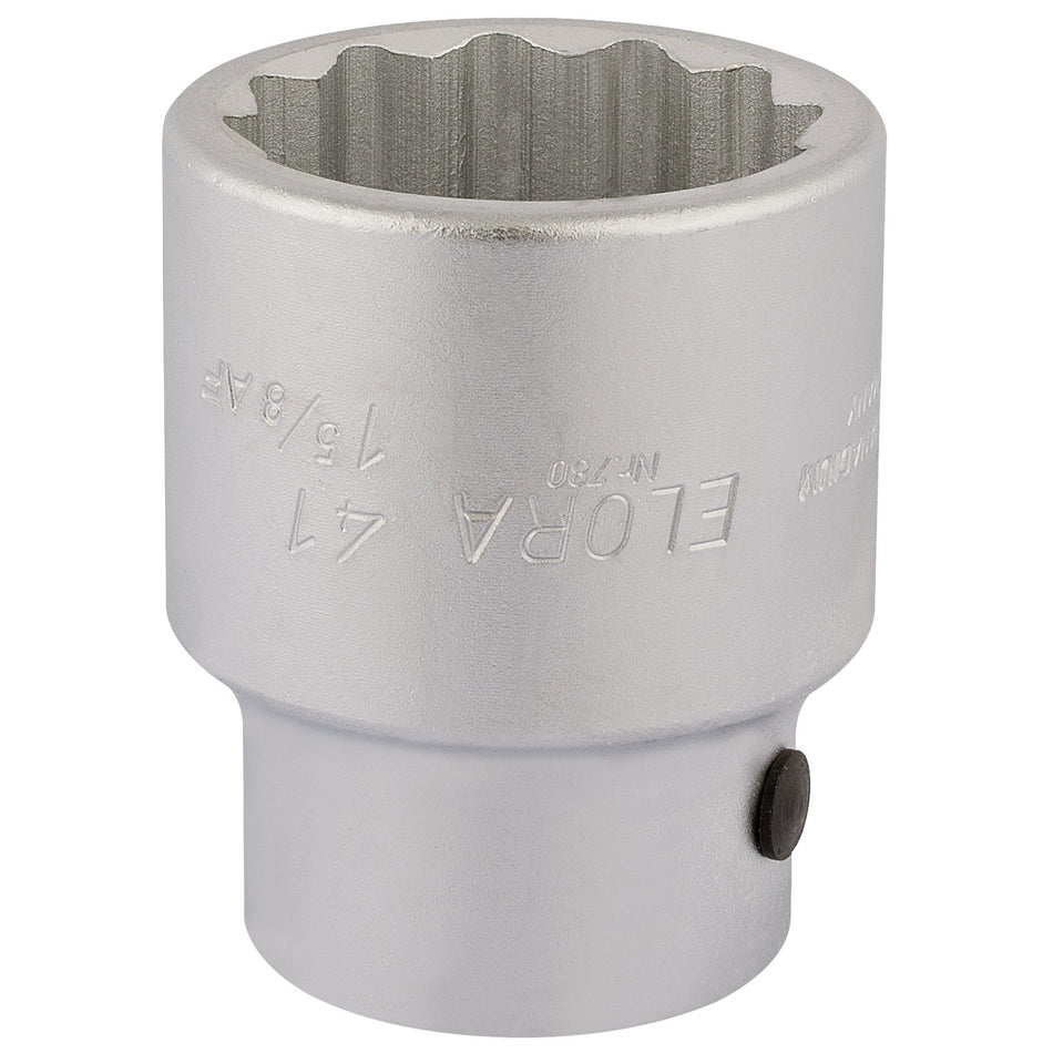 Draper 67484 Elora Bi-Hexagon Socket, 1" Sq. Dr., 41mm