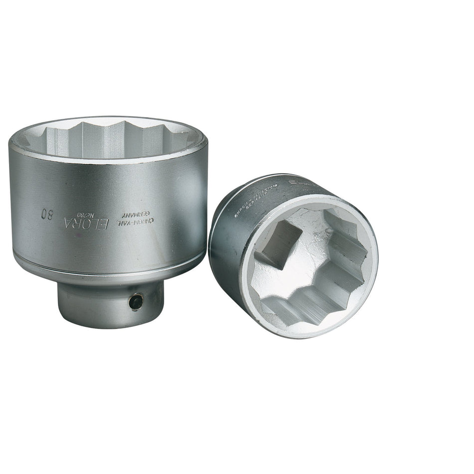 Draper 67492 Elora Bi-Hexagon Socket, 1" Sq. Dr., 36mm