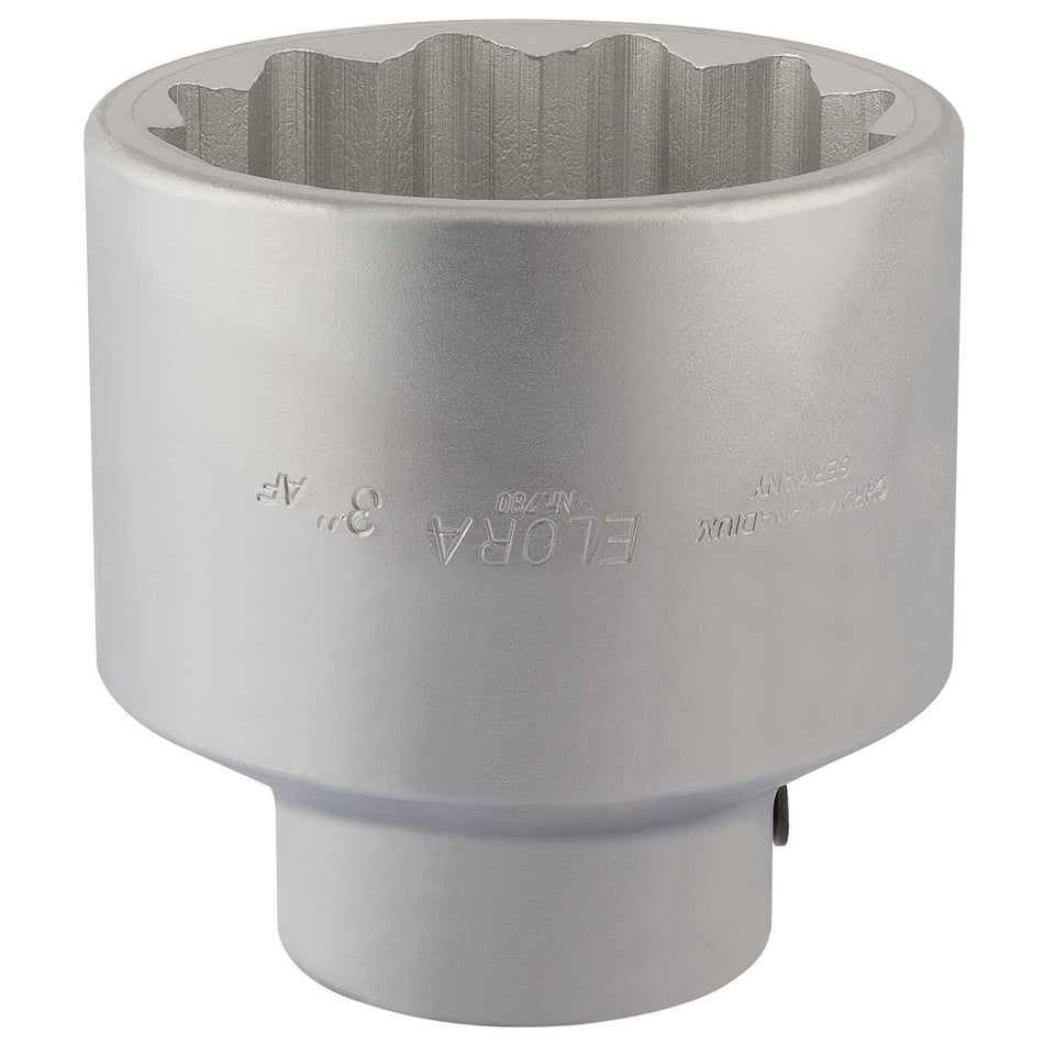 Draper 67517 Elora Bi-Hexagon Socket, 3", 1" Sq. Dr.