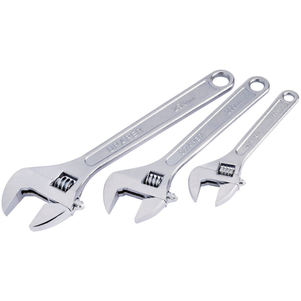 Draper 67642 Draper Redline Adjustable Wrench Set (3 Piece)