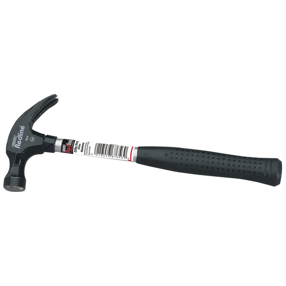 Draper 67656 Claw Hammer with Steel Shaft, 225g/8oz
