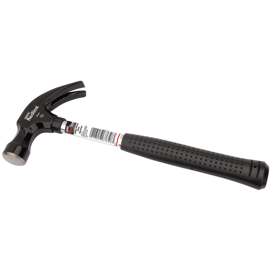 Draper 67658 Claw Hammer with Steel Shaft, 560g/20oz