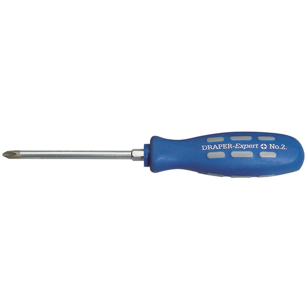 Draper 67859 Cross Slot Mechanic's Screwdriver, 100mm, No.2 (Sold Loose)
