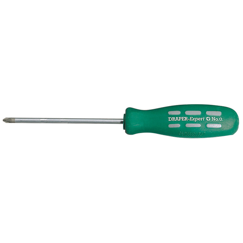 Draper 67861 PZ Type Mechanic's Screwdriver, 75mm, No.0 (Sold Loose)