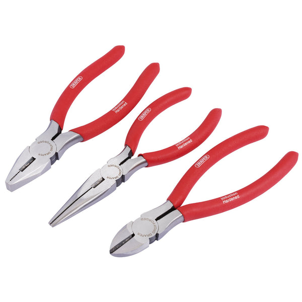 Draper 67924 Pliers Set with PVC Dipped Handles, 160mm (3 Piece)