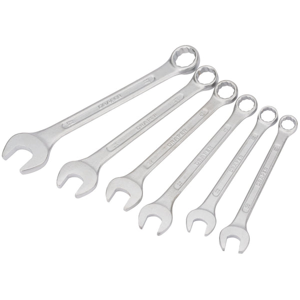 Draper 68479 Draper Redline Metric Combination Spanner Set, 10 - 17mm (6 Piece)