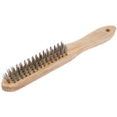 Draper 68723 4 Row Wire Scratch Brush