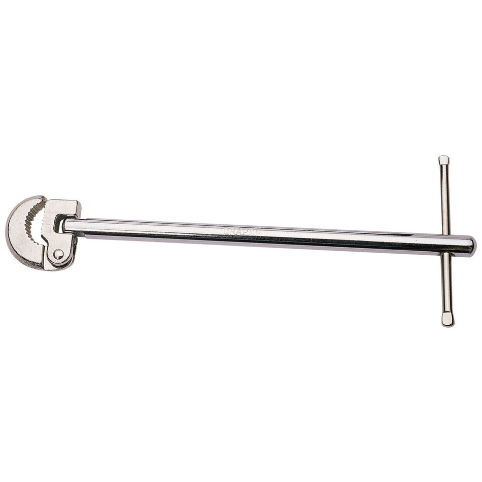 Draper 68733 Adjustable Basin Wrench, 27mm Capacity