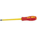Draper 69220 VDE Approved Fully Insulated Plain Slot Screwdriver, 6.5 x 150mm (Sold Loose)