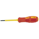 Draper 69224 VDE Approved Fully Insulated Cross Slot Screwdriver, No.0 x 60mm (Sold Loose)