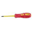 Draper 69228 VDE Approved Fully Insulated PZ TYPE Screwdriver, No.1 x 80mm (Display Packed)
