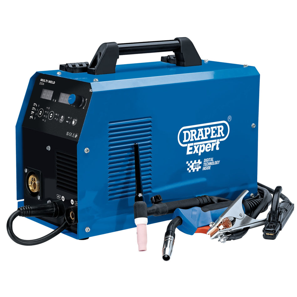 Draper 70043 3-in-1 Multi-Process Welder Dti, 200A