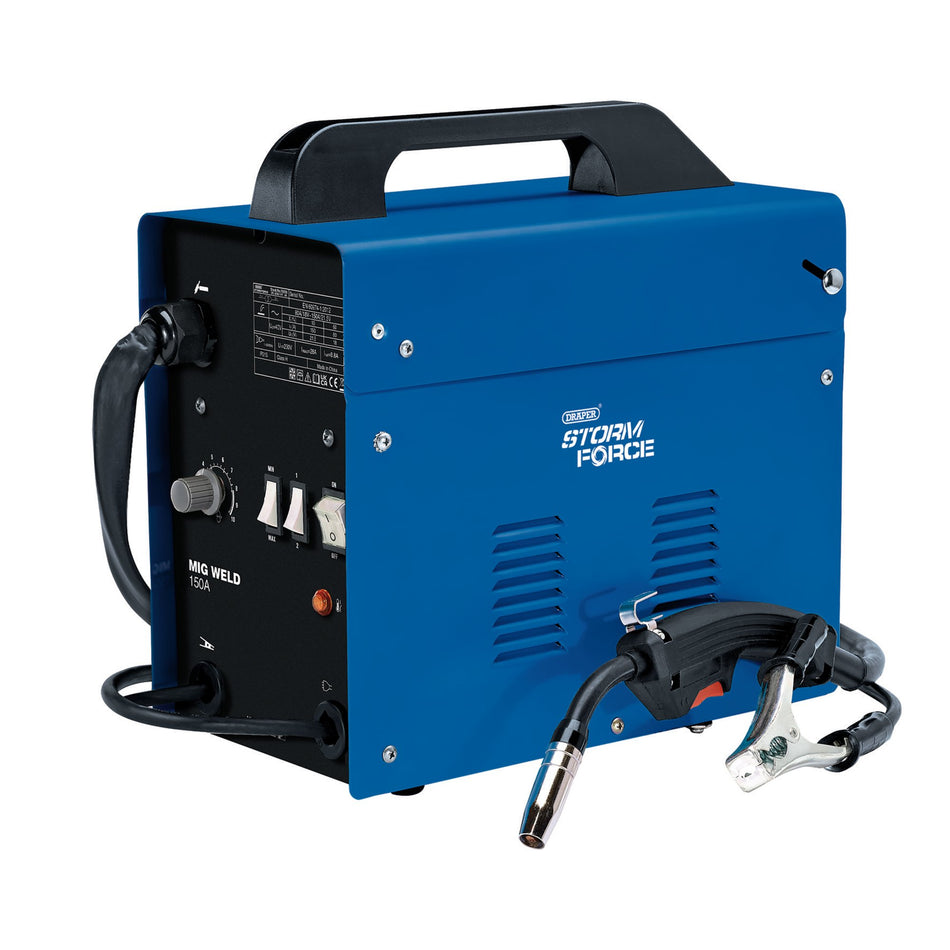 Draper 70050 Draper Storm Force® Gasless MIG Welder, 150A