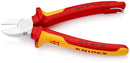 KNIPEX 70 06 180 T DIAGONAL CUTTING NIPPERS TT