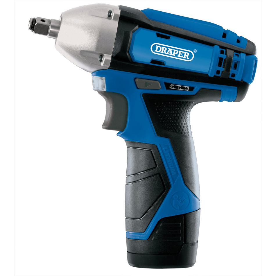 Draper 70276 12V Impact Wrench, 3/8" Sq. Dr. (Sold Bare)