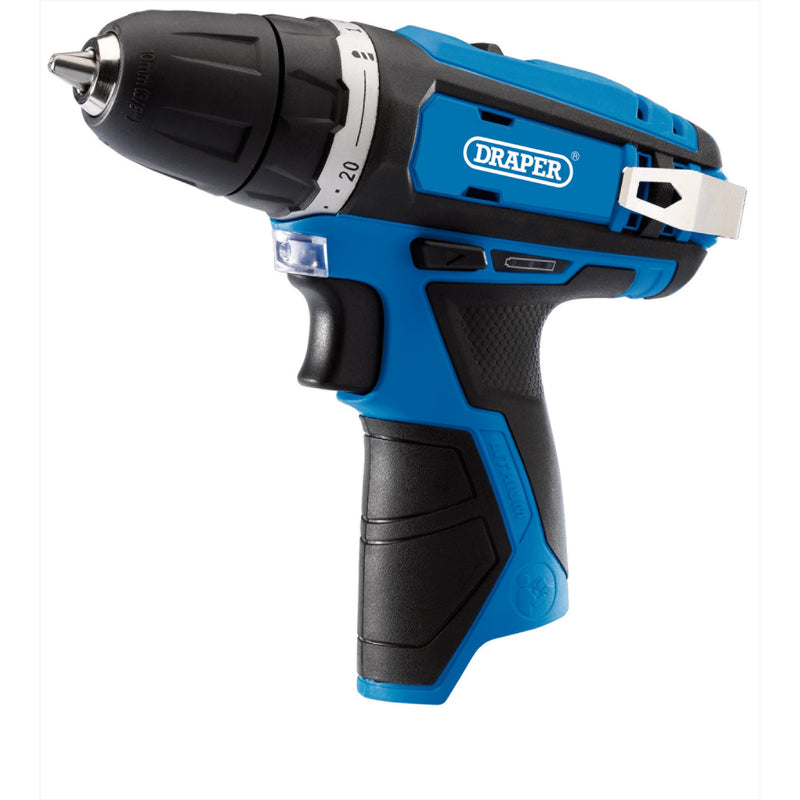 Draper 70328 12V Drill Driver, 1 x 1.5Ah Battery, 1 x Fast Charger