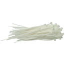 Draper 70390 Cable Ties, 2.5 x 100mm, White (Pack of 100)