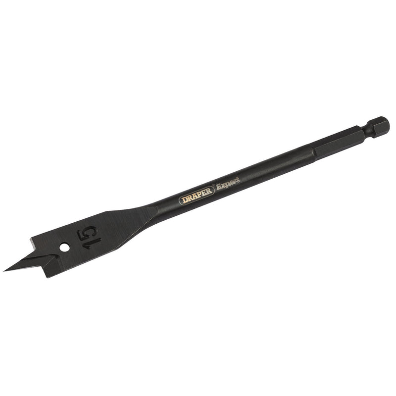 Draper 70414 Flat Wood Bit, 15mm
