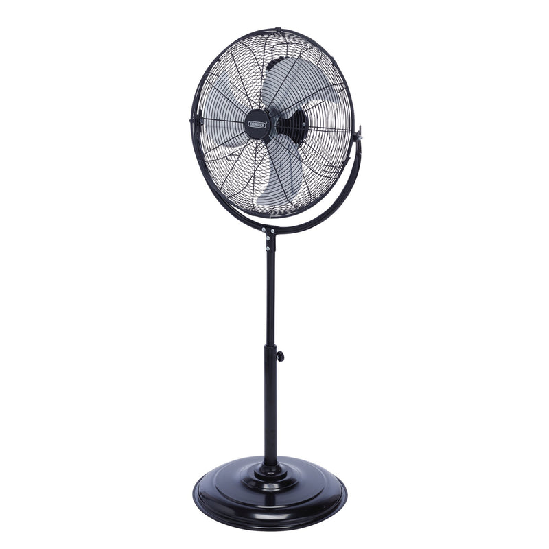 Draper 70429 230V Pedestal Fan, 18"/450mm, 120W