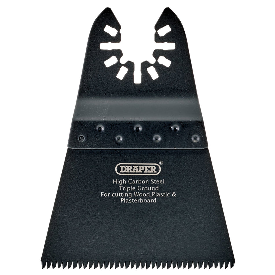 Draper 70465 Oscillating Multi-Tool Plunge Cutting Blade, 68 x 90mm, 14tpi High Carbon Steel