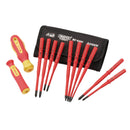Draper 70867 XP1000 VDE Slimline Interchangeable Screwdriver Set (12 Piece)