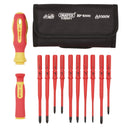 Draper 70867 XP1000 VDE Slimline Interchangeable Screwdriver Set (12 Piece)