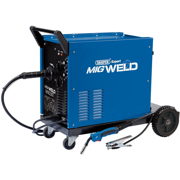 Draper 71093 Gas/Gasless MIG Welder, 220A