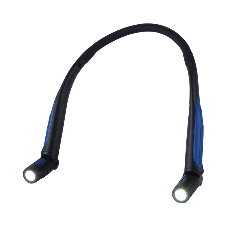 Draper 71369 Draper Expert Rechargeable LED Neck Light, 3W, 300 Lumens, 2-in-1 USB-C Charger Supplied