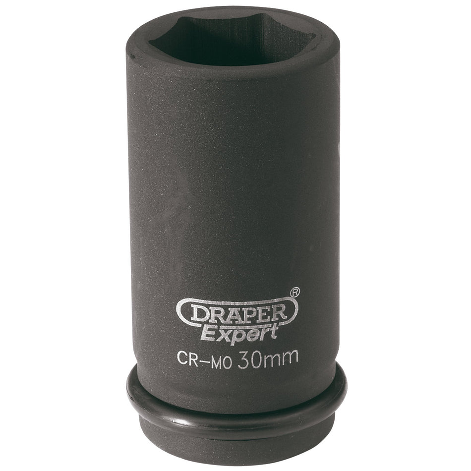 Draper 71916 HI-TORQ® 6 Point Deep Impact Socket, 3/4" Sq. Dr., 30mm