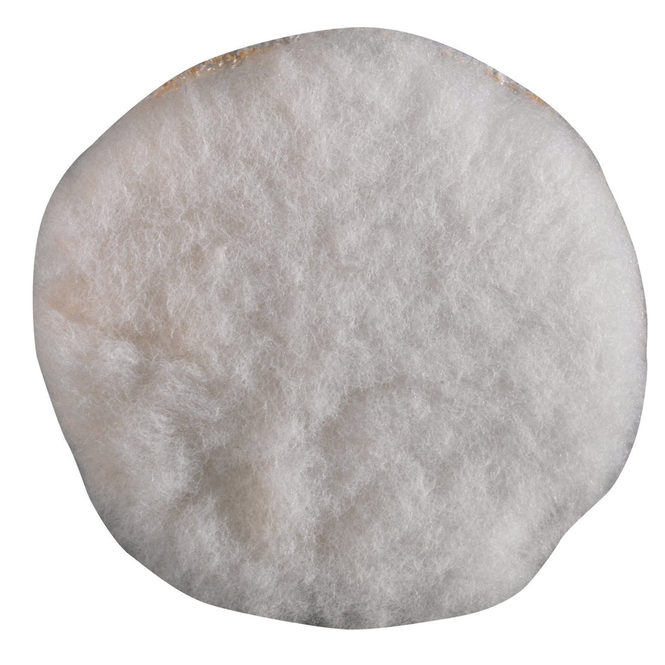 Draper 71951 Hook and Loop Lambs Wool Polishing Bonnets, 125mm