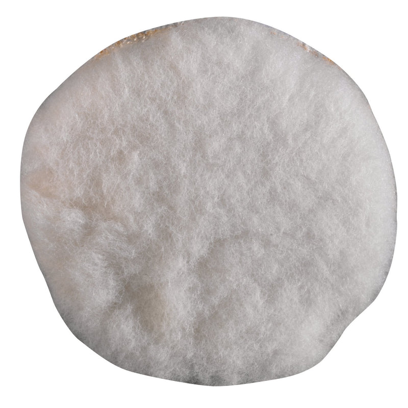 Draper 71951 Hook and Loop Lambs Wool Polishing Bonnets, 125mm