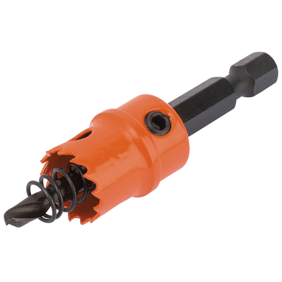 Draper 71969 Bi-Metal Hole Saw with Integrated Arbor, 14mm