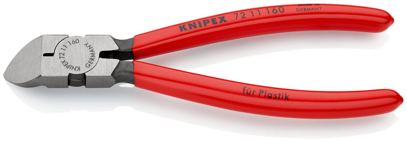 KNIPEX 72 11 160 DIAGONAL CUTTING NIPPERS