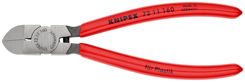 KNIPEX 72 11 160 DIAGONAL CUTTING NIPPERS