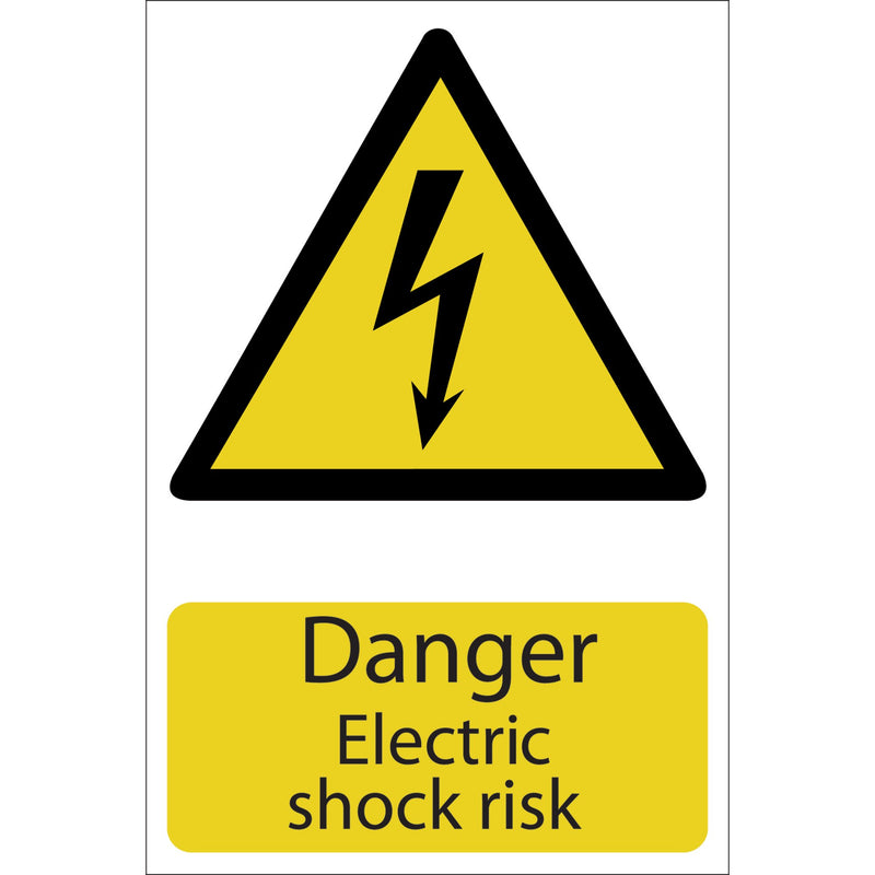 Draper 72225 Danger Electric Shock