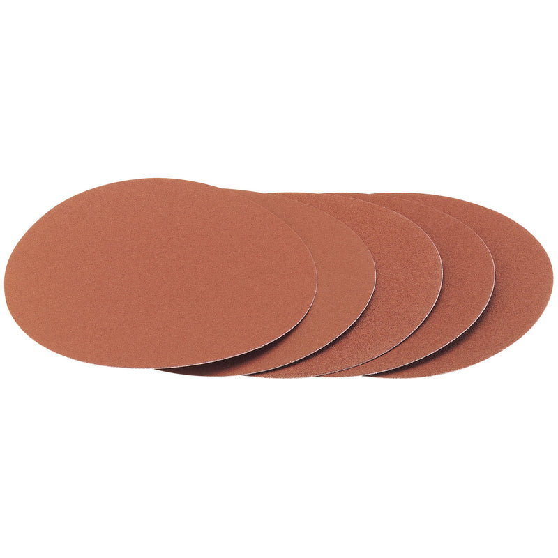 Draper 72230 Hook and Eye Backed Aluminium Oxide, 230mm, 80 Grit (Pack of 5)