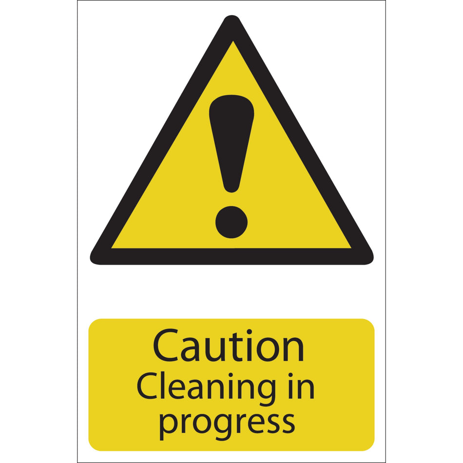Draper 72440 Caution Cleaning