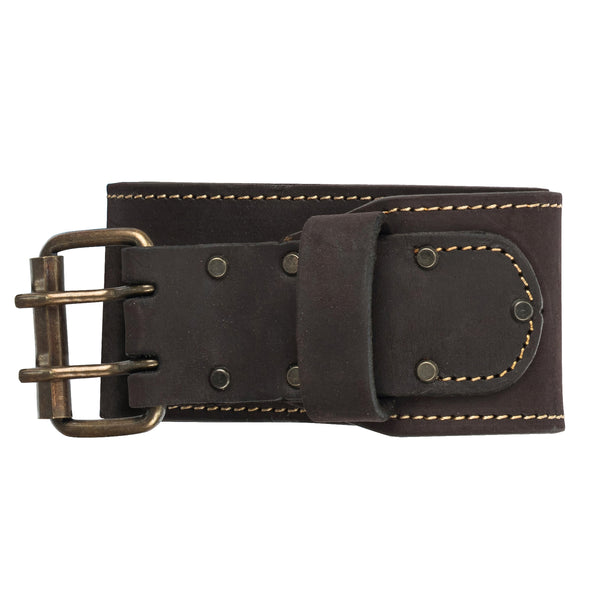 OX Tools OX-P263303 Pro Oil Tanned Leather 3" Tool Belt - Large