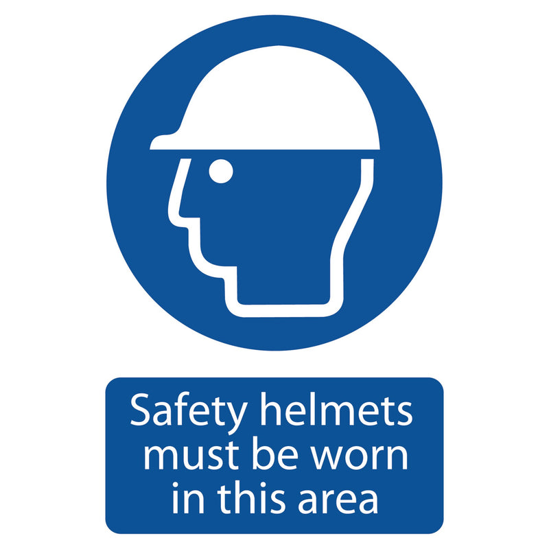 Draper 72869 Safety Helmet Must Be Worn