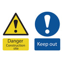 Draper 72915 Danger Construction Site
