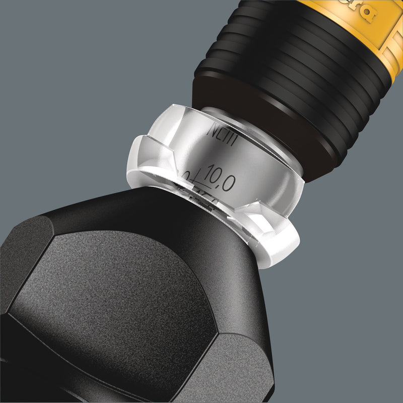 Wera 05074780001 Series 7400 Kraftform ESD adjustable torque screwdrivers (0.1-3.0 Nm) with Rapidaptor quick-release chuck, 7430 ESD x 0.10-0.34 Nm
