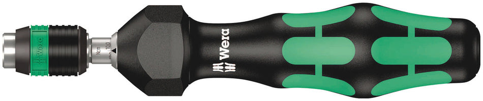 Wera 05074701001 Series 7400 Kraftform adjustable torque screwdrivers (0.1-3.0 Nm) with Rapidaptor quick-release chuck, 7441 x 1.2-3.0 Nm