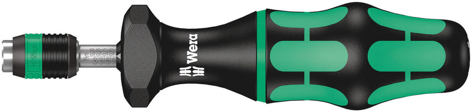 Wera 05074770001 Series 7400 Kraftform adjustable torque screwdrivers (0.1-3.0 Nm) with Rapidaptor quick-release chuck, 7430 x 0.10-0.34 Nm