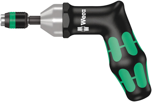 Wera 05074728001 Series 7400 Kraftform pistol handle, pre-set adjustable torque screwdrivers (3.0-8.8 Nm) with Rapidaptor quick-release chuck, 7463 x 4.0 Nm x 4.0-8.8 Nm