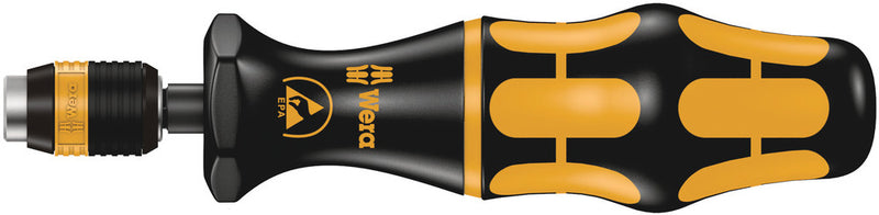 Wera 05074840001 Series 7400 ESD Kraftform pre-set, adjustable torque screwdrivers (0,1-1,5 Nm) with Rapidaptor quick-release chuck, handle size 105 mm, 7460 ESD x 0.3 Nm x 0.3-1.2 Nm