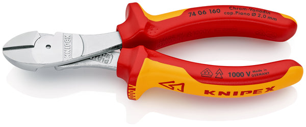 KNIPEX 74 06 160 DIAGONAL CUTTING NIPPERS