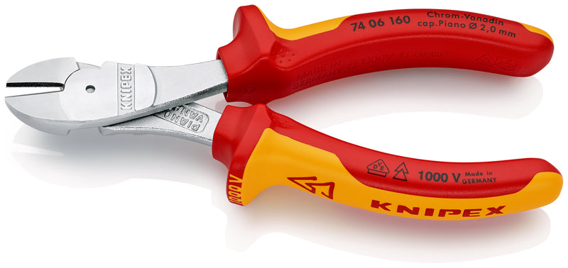 KNIPEX 74 06 160 DIAGONAL CUTTING NIPPERS