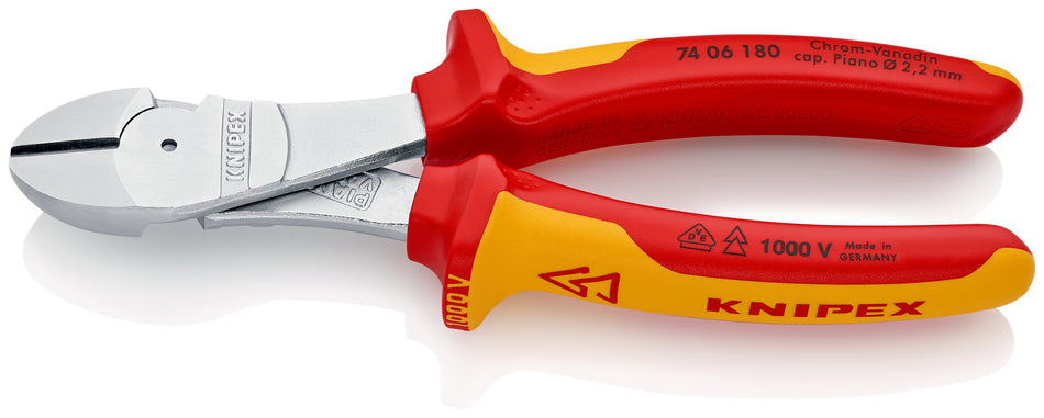 KNIPEX 74 06 180 DIAGONAL CUTTING NIPPERS